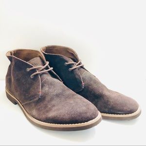Tommy Hilfiger Vegan Faux Suede Chukka Boots 12